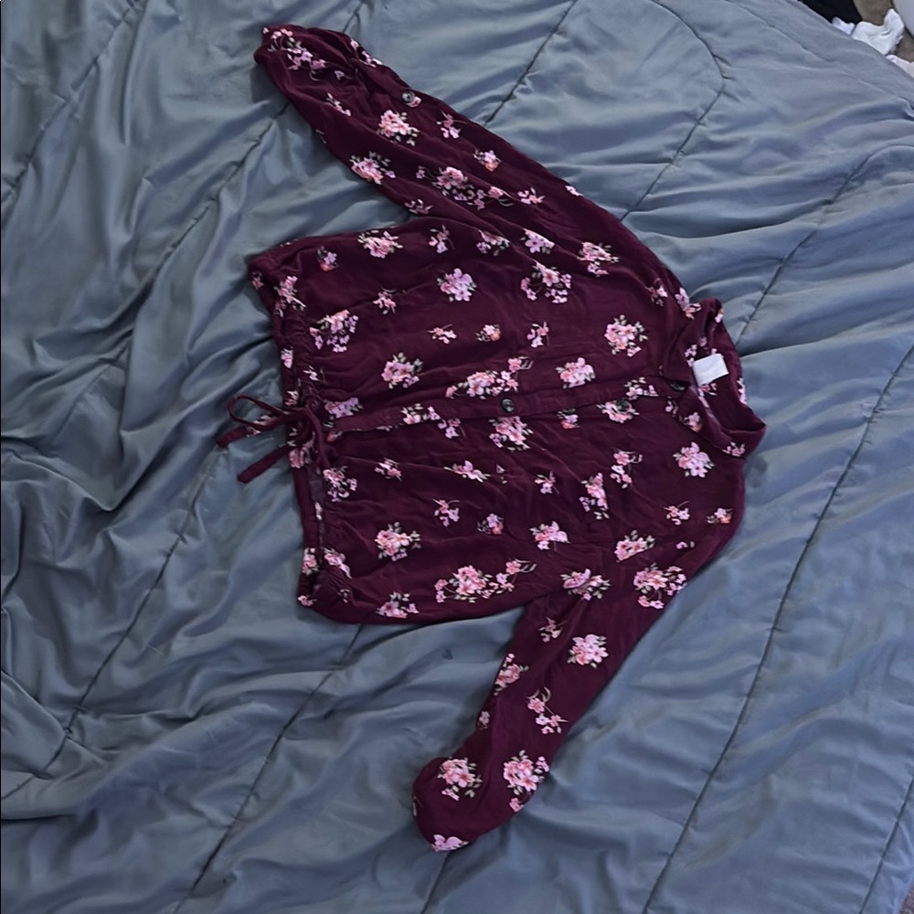 No Boundaries Purple Jumpsuit Comfortable Casual Wear